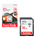 SD Sandisk Ultra 16GB 80mbs