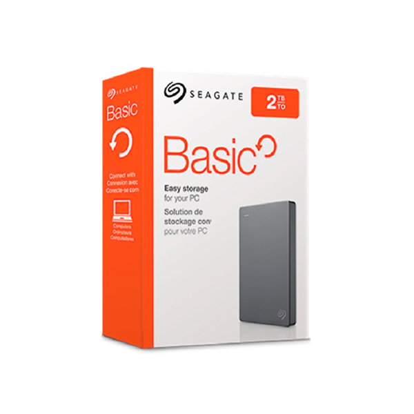 Disco Duro Externo 2TB USB 3.0 Seagate Basic