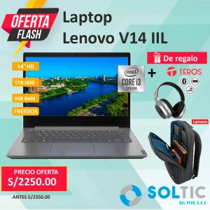 Laptop Lenovo V14 IIL Core i3 4gb 1Tb HDD 14